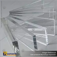 PLANCHA DE ACRILICO TRANSPARENTE 3 MM 1220*2440 MM