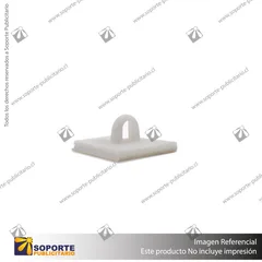 SOPORTE ADHESIVO PARA TECHO 20*20 MM