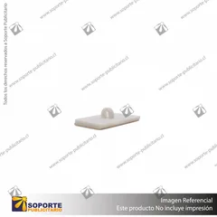 SOPORTE ADHESIVO PARA TECHO 37*26 MM