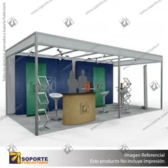 STAND 1 PERIMETRAL 6*3 MTS EQUIP3