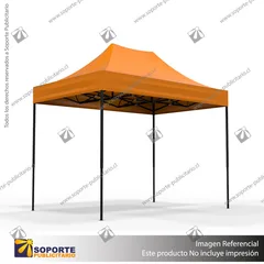 TOLDO PUBLICITARIO 2*3 MTS COLOR NARANJA