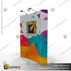 PANEL ARAÑA PAI CURVO DOBLE GRAFICA 2 CUERPOS (140*230 CMS)