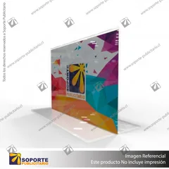 PORTA GRAFICA ACRILICO A4 (21*29.7 CMS) FORMATO T HORIZONTAL 1.7 MM (C12)