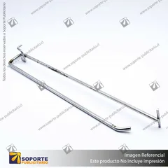 GANCHERA METALICA DOBLE PANEL PERFORADO