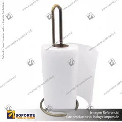 SOPORTE TOALLA DE PAPEL BRONCE ENVEJECIDO