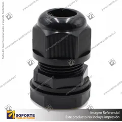 PRENSA STOPA PARA TUBO NEGRO 13 MM
