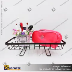 REPISA ELEVADA CON PORTA ENGANCHE PARA COLGAR