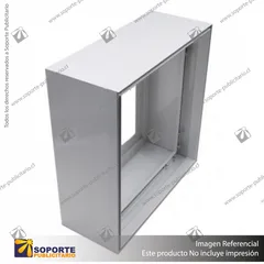 PERFIL FRAMELESS ALUMINIO 10 CM DOBLE CARA