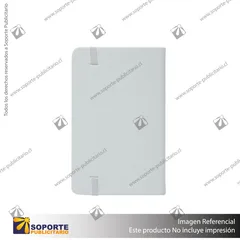 CUADERNO JOURNAL A6/BLANCO/BLANCO