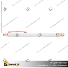 BOLIGRAFO GOLDEN/BLANCO/BLANCO