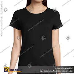 POLERA PIONEER MUJER/M/NEGRO