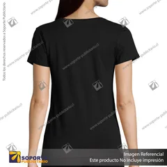 POLERA PIONEER MUJER/L/NEGRO