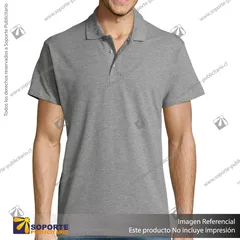 POLERA CON CUELLO SUMMER II/S/GRIS CLARO