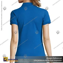 POLERA CON CUELLO PASSION/L/AZULINO