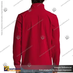 CHAQUETA SOFTSHELL RACE HOMBRE/3XL/ROJO