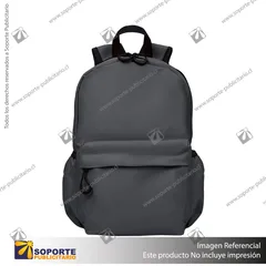 MOCHILA LISA/GRIS OSCURO/GRIS OSCURO