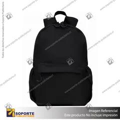 MOCHILA LISA/NEGRO/NEGRO