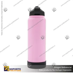 BOTELLA HYDRAGO 1200 ML/ROSA/NEGRO