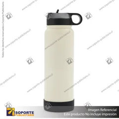 BOTELLA HYDRAGO 1200 ML/ARENA/NEGRO