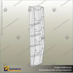 WALL-MOUNTED MAGAZINE DISPLAY RACK