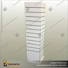NEW: SLIMLINE 4-SIDED BOX TOWER DISPLAY UNIT