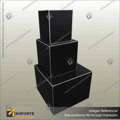 NESTING DISPLAY CUBES SET - 3