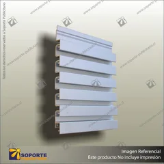 ALUMINIUM SLATWALL - 25MM PITCH
