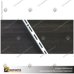 ALUMINIUM SLOTTED FINELINE CHANNEL