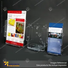BROCHURE HOLDERS - WALL OR DESK MOUNTED