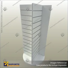 FOUR-SIDED FLOOR DISPLAY UNIT