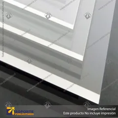 PLANCHA ACRILICA CLEAR - 1850 MM - 1250 MM - 3 MM