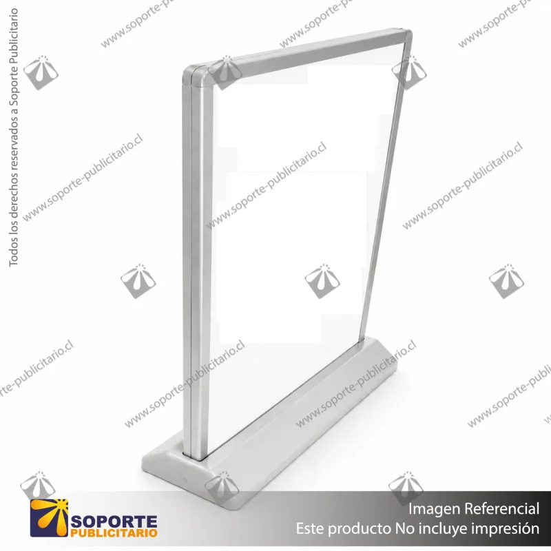 CAJA DE LUZ DOBLE CARA FORMATO A3 (31,2X42,7 CMS) - NEGRO