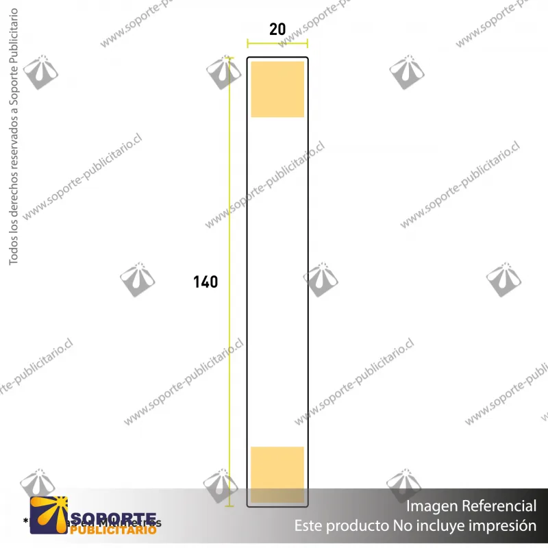 VIBRIN PARA PUBLICIDAD CON ADHESIVO