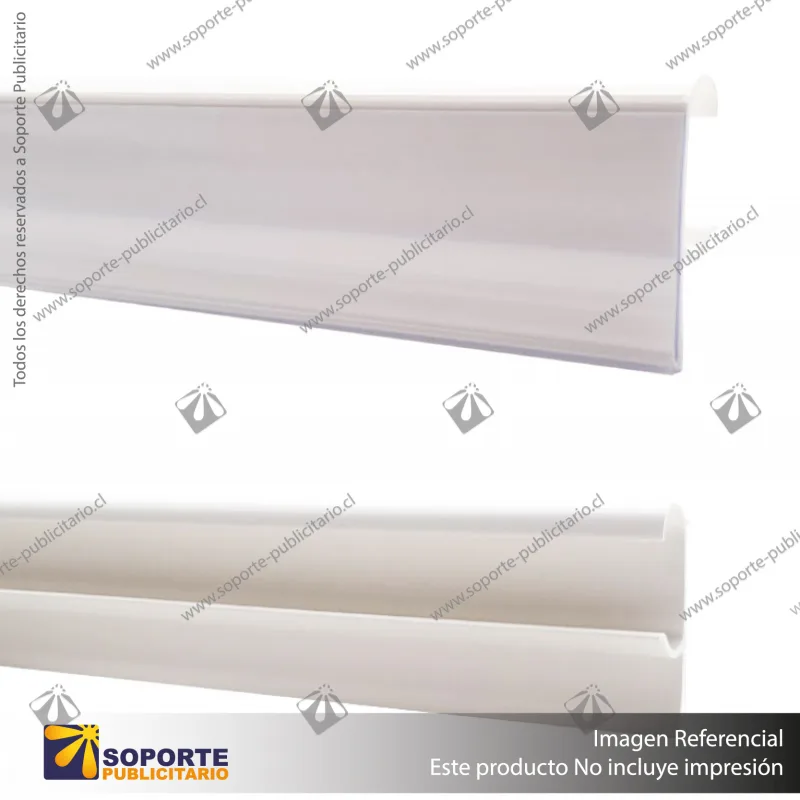 FLEJERA FRONTAL BLANCA PARA PARRILLAS