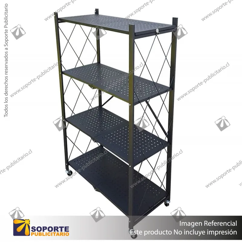 ESTANTE PLEGABLE 71 X 34 X 155CM