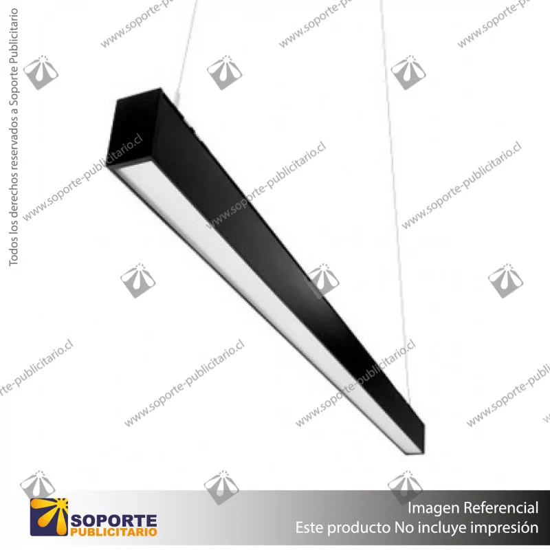 LAMPARA LINEAL LED COLGANTE BRESCIA 40W LUZ NEUTRA 4000K