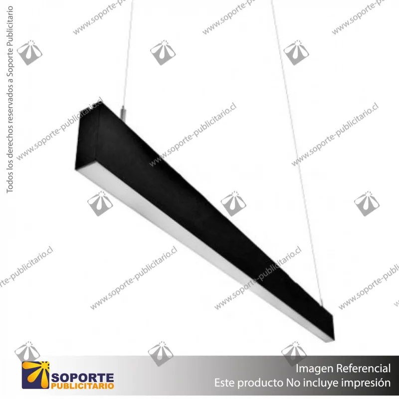 LAMPARA LINEAL LED COLGANTE TOSCANA 40W LUZ NEUTRA 4000K