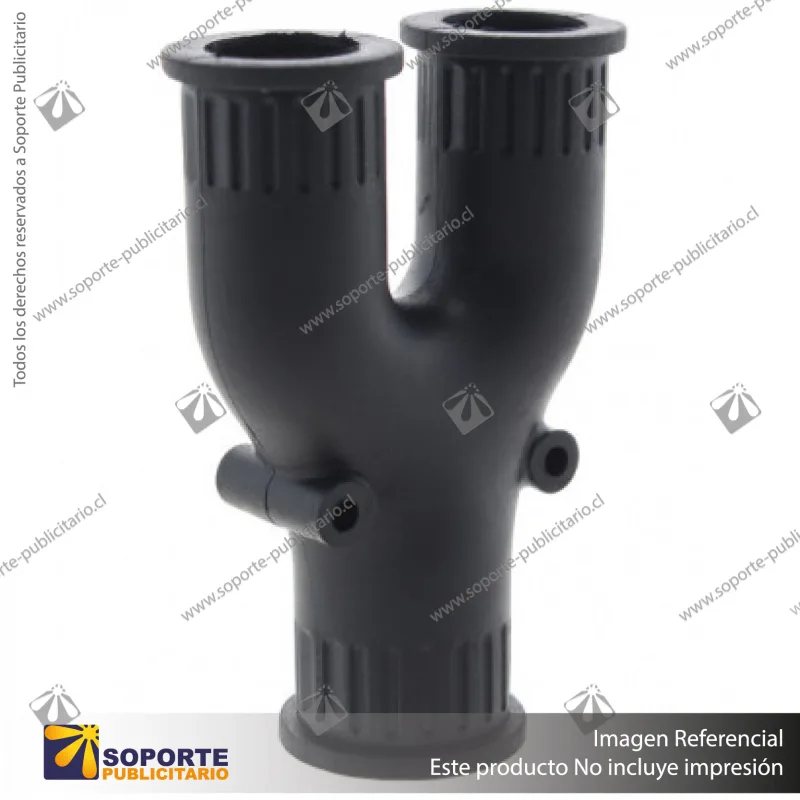 CONECTOR TIPO Y PARA TUBO 16MM - 13 MM - 13MM