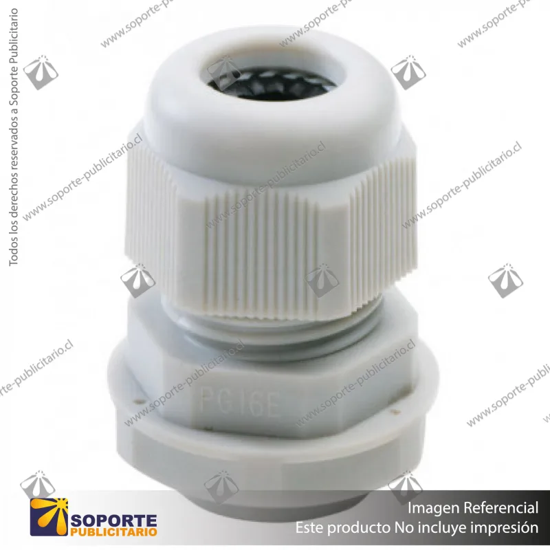 PRENSA STOPA PARA TUBO GRIS 21 MM
