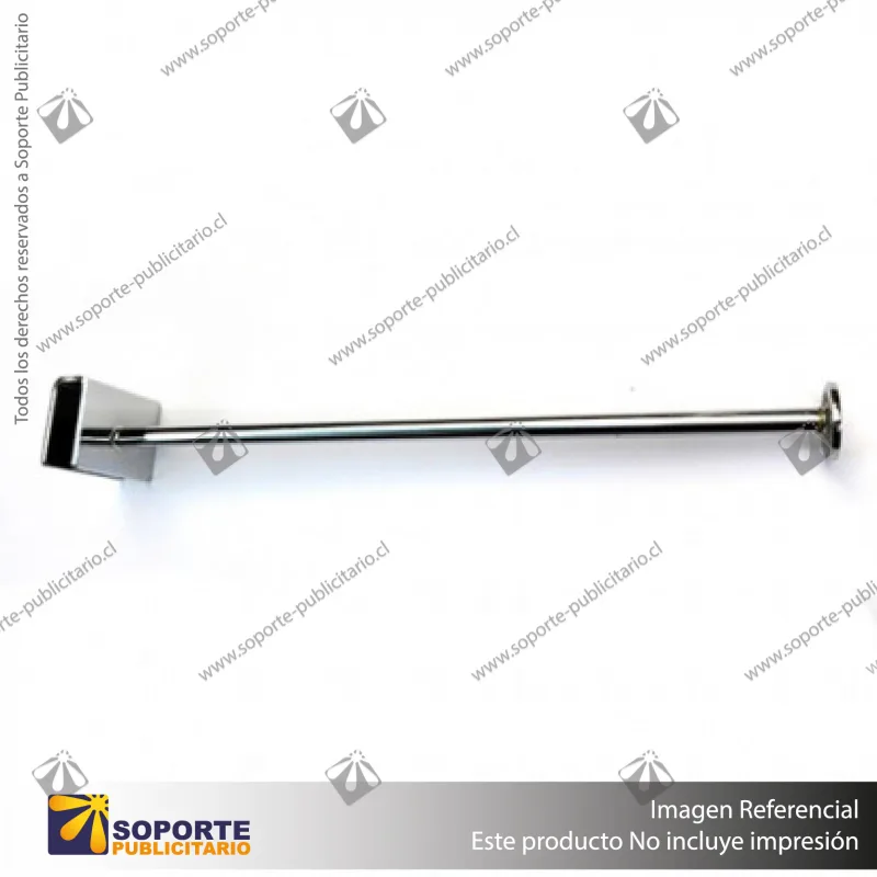 BRAZO FRONTAL TUBULAR A BARRA AMERICANA 9 MM