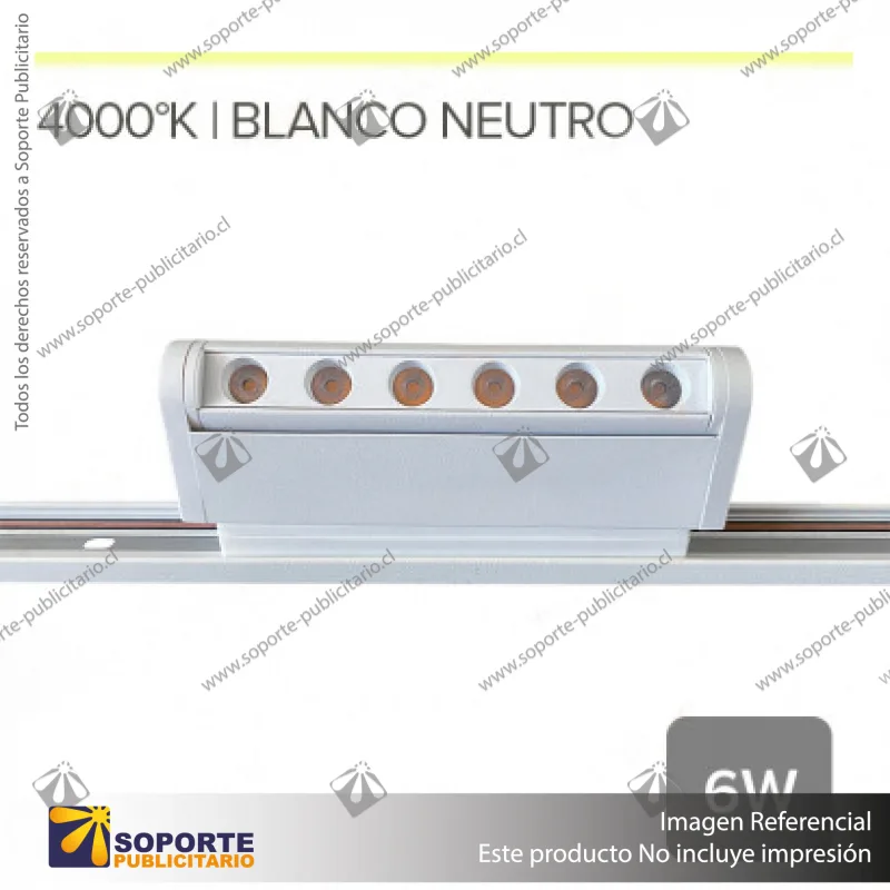 MG27 GINEBRA - LAMPARA PLEGABLE CUERPO BLANCO 6W NEUTRO 3000K 48V