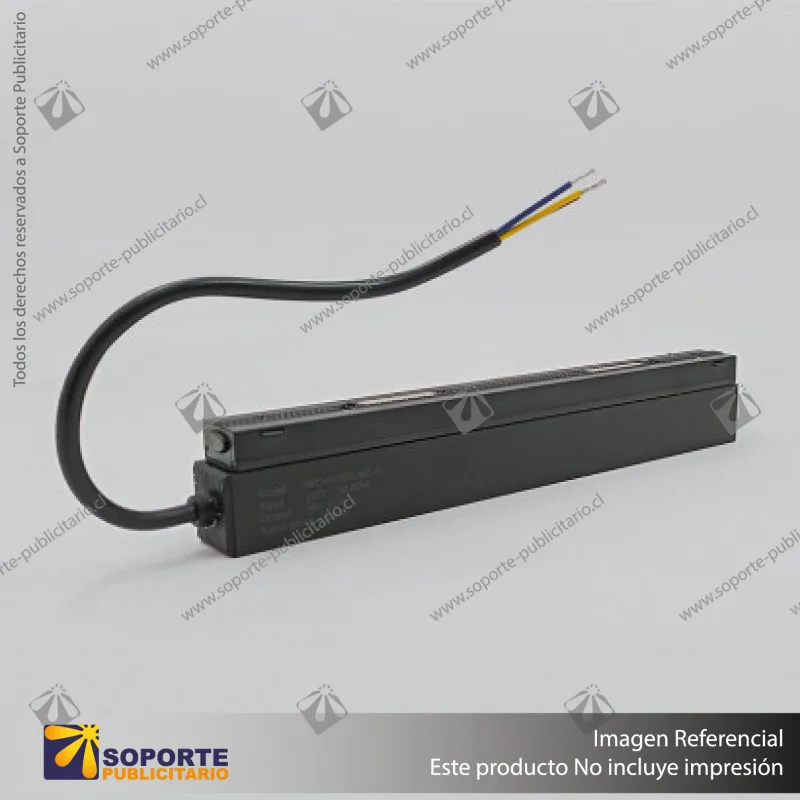 MG27 FUENTE DE PODER MAGNETICO NEGRO 100W 48 VOLT USO INTERIOR