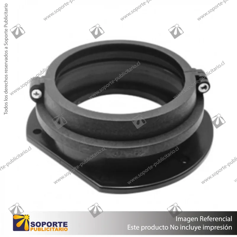 CONECTOR A CAJA PARA TUBO 80 MM