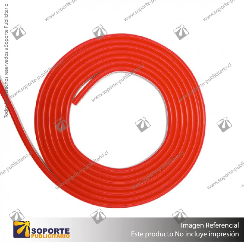 BLISTER NEON LED ROJO PARA TEXTOS 21W 12V IP65 3MTS