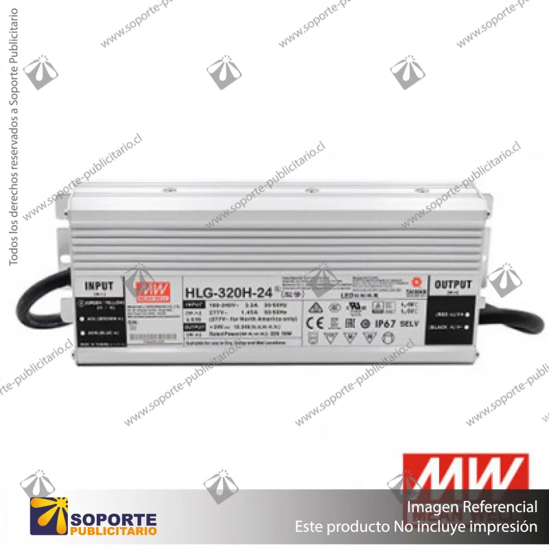 FUENTE DE PODER 320W 24V HLG