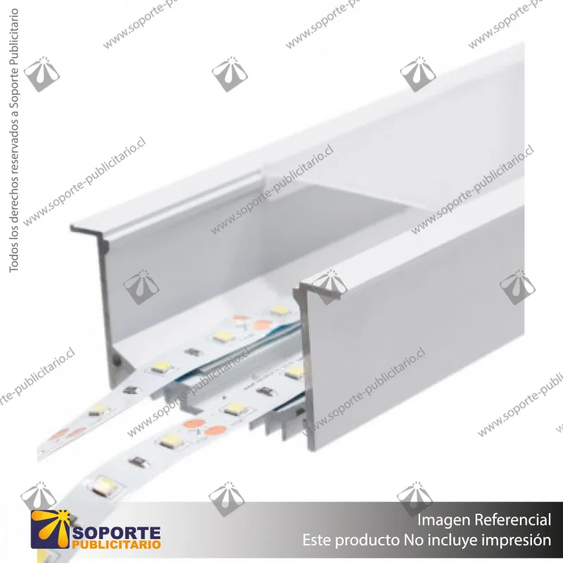 PERFIL PARA CINTA LED ALP 045 3MT