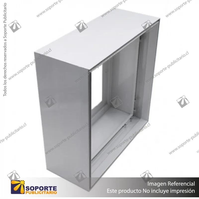 PERFIL FRAMELESS ALUMINIO 10 CM