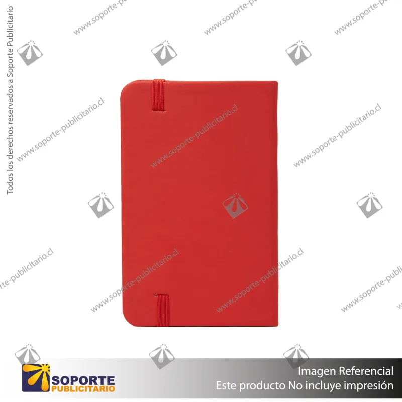 CUADERNO JOURNAL A6/ROJO/ROJO