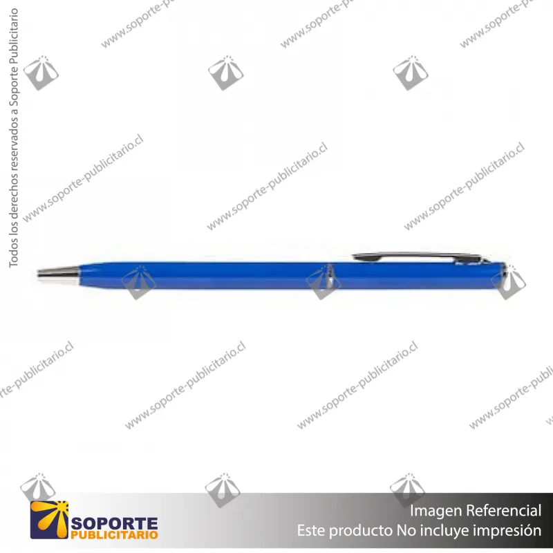 BOLIGRAFO SLIM/AZUL/AZUL