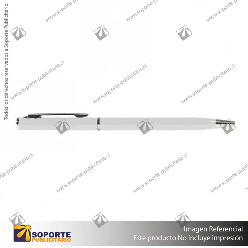 BOLIGRAFO SLIM/BLANCO/BLANCO